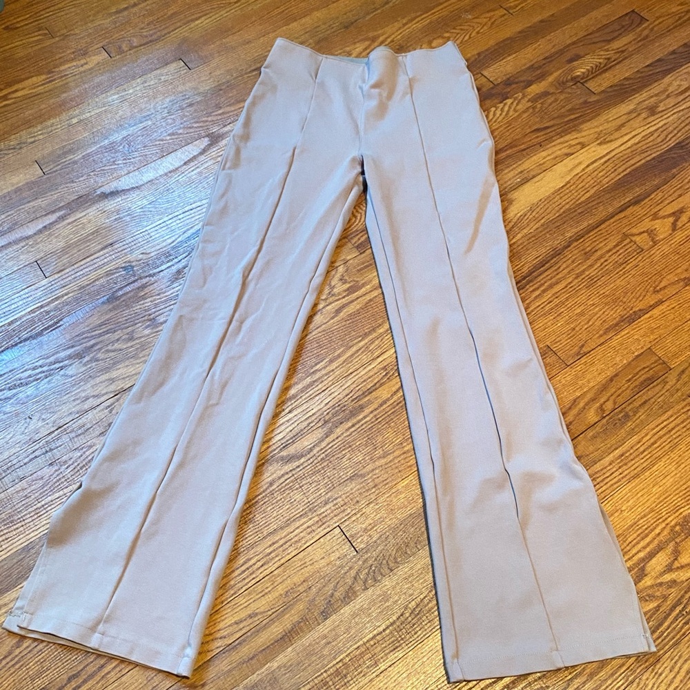 Abercrombie and fitch flare stretch dress pants